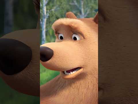 Zu Besuch bei Bärin 🐻⛴ #Shorts #MaschaBär #mashabear #shortsfeed