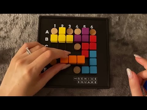 ASMR - Let’s do another Wooden Puzzle - Clicky Whispers