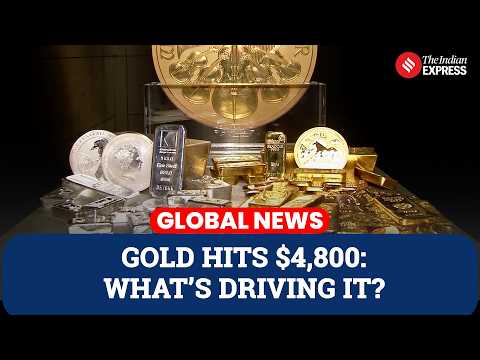Gold Smashes $4,800 as Greenland Crisis and Dollar Rout Fuel Historic Safe-Haven Rush