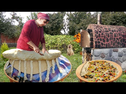 How to Make The Best Braided Turkish Bread | Baking İdeas in the Village | Tea Hour in the Sunset