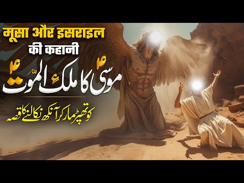 Hazrat Musa Our Hazrat Izraeel Ki Larai Ka Waqia | Hazrat Musa Ka Waqia | Musa Or Mout Ka Farishta