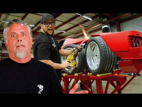 We Cut The 6x6 Ferrari Testarossa In Half!