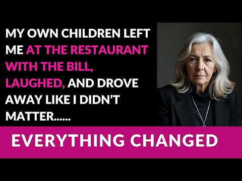 That night at the restaurant, my children showed me how little I meant to them | Revenge Stories