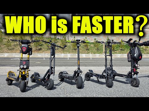Drag Race Teverun 7260R VS GT PRO VS Teewing XTR VS Inmotion RS