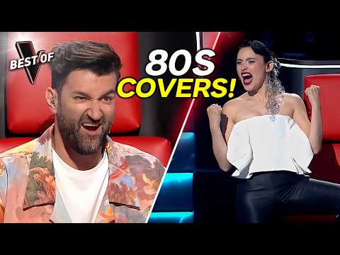 15 Moments the Coaches LOST IT Over an 80s Cover | The Voice