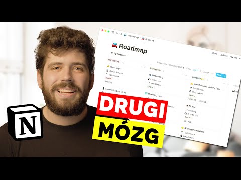 Mój DRUGI MÓZG - Jak używam Notion + szablony (PL)