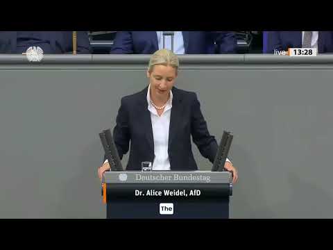 Das Existenzrecht Deutschlands steht auf dem Spiel!“ – Alice Weidel schlägt Alarm
