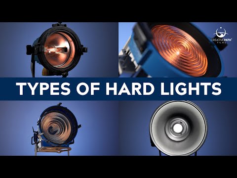 Types of Hard Lights - Fresnel vs Par vs Open Face Lights | Film Lighting Techniques