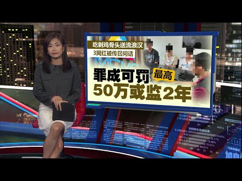 送流浪汉吃剩鸡骨头惹议    MCMC传召3网红问话      | 新闻报报看 05/08/2025