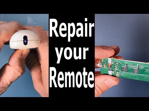 Remote control repair (fix that sticky remote!)