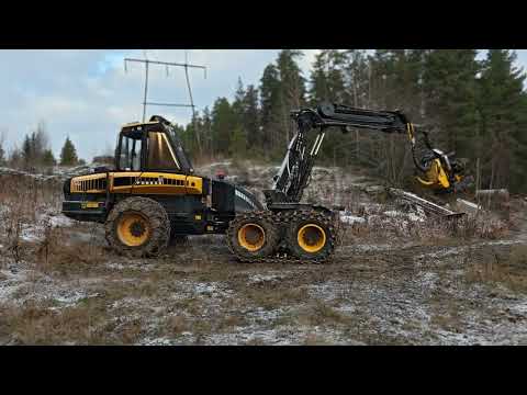 Ponsse Ergo 6W harvesteri