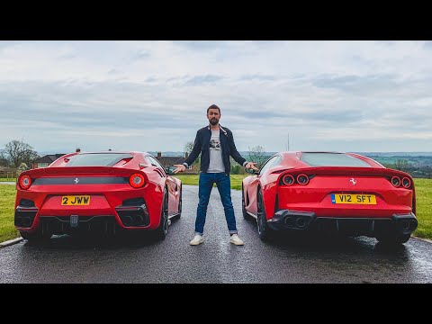 Ferrari F12 TDF vs Ferrari 812 Superfast