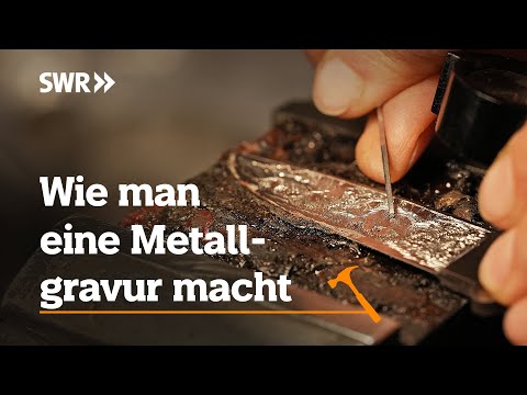 How to engrave metal | SWR Craftsmanship