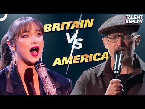 America VS Britain! Richard Goodall VS Sydnie Christmas!