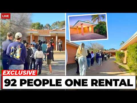 92 People Queue For ONE Perth Rental - WA Housing Shortage Explained