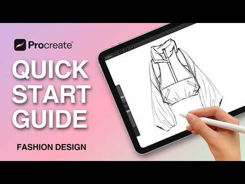 Procreate for Clothing Design - Beginner's Tutorial