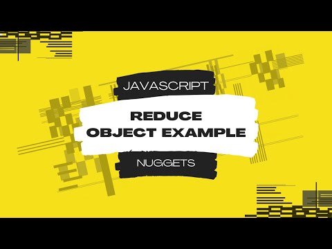Javascript Nuggets - Reduce (object example)
