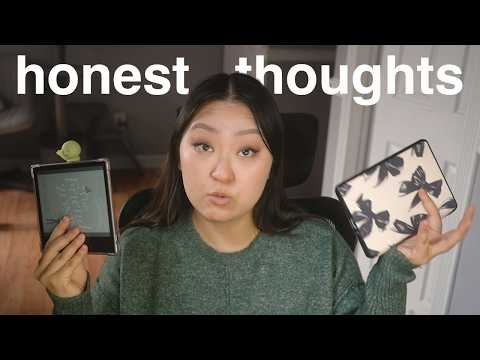 📚 my *e-reader* collection | kindle vs boox comparison (how they hold up after a year)