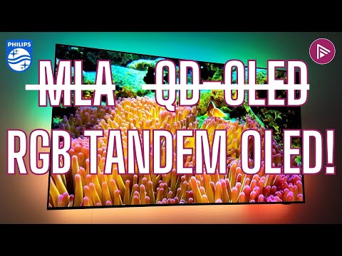 Is RGB Tandem Technology REALLY Better Than QD-OLED? Philips 2025 Flagship TV launch