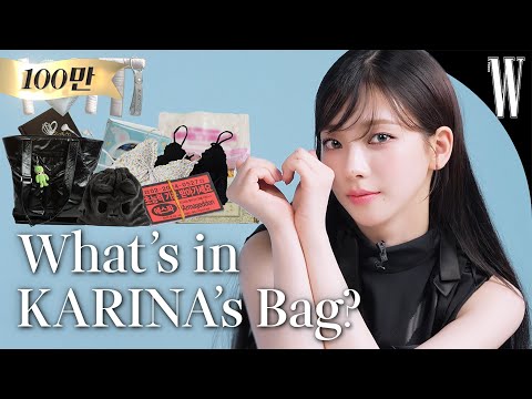 aespa Karina's 'In My Bag'👜 We'll serve you right🐱 by W Korea