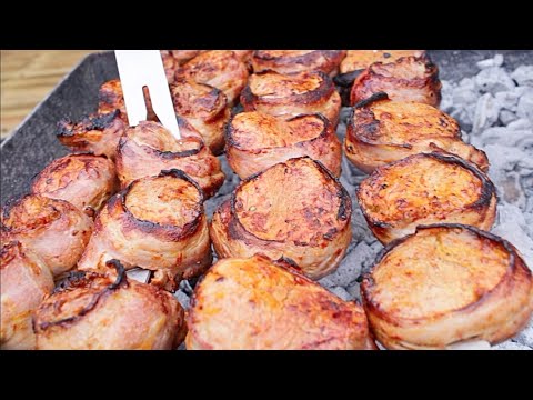 Уникальный вариант приготовления шашлыка на мангале