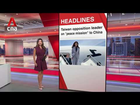 Taiwan's opposition leader Cheng Li-wun in China for 'peace mission' | East Asia Tonight (Apr 7)