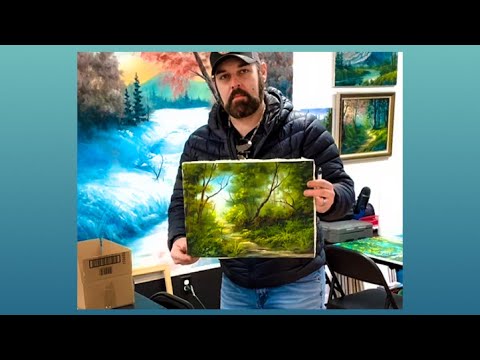 Surprise Visit That Changed My Day | Inspiring Story | Paintings By Justin