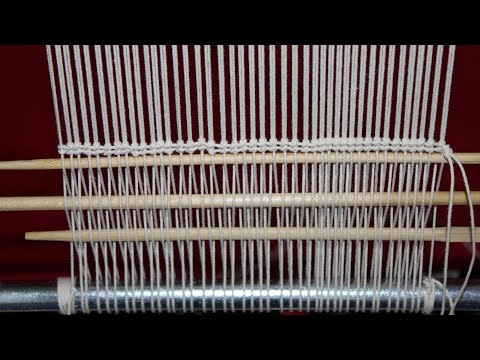 Securing a Base/Foundation for Weaving