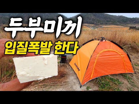 생두부를 미끼로 붕어낚시로 입질 폭발