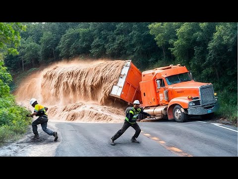 لحظات مجنونة على الطرق اتصورت بالصدفة!