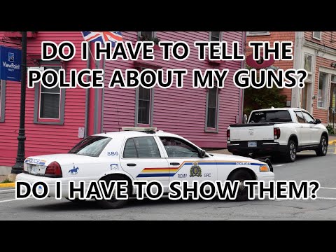 Do I Have To Tell An Officer I Have Guns?