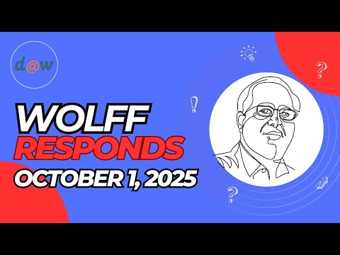 Wolff Responds: "Trump's Doomed Economic Policy: Riddled with Contradictions" Dated October 1, 2025