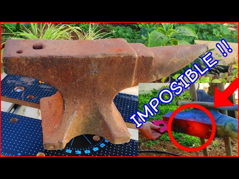 Restoration of Old Blacksmith Anvil