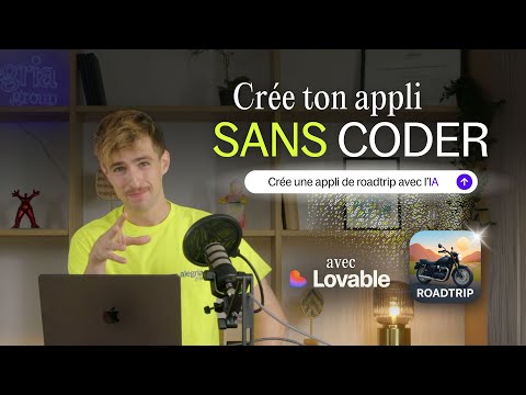 Créer une appli sans coder en 30 min chrono avec l'IA (guide Lovable débutant)