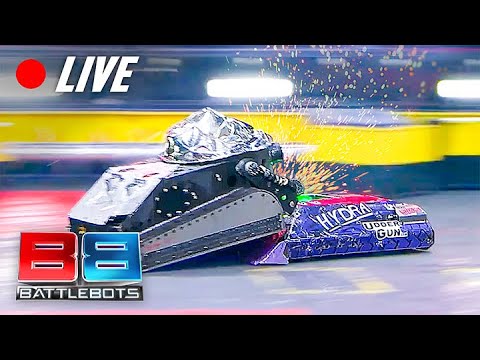 🔴 LIVE All BattleBots Vegas Events Fights! | BATTLEBOTS LIVESTREAM