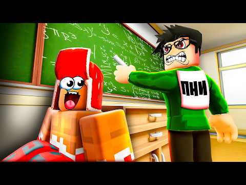 🤯 УЧИТЕЛЬ СХОДИТ С УМА! КАК Я СОРВАЛ УРОКИ В ШКОЛЕ В РОБЛОКС