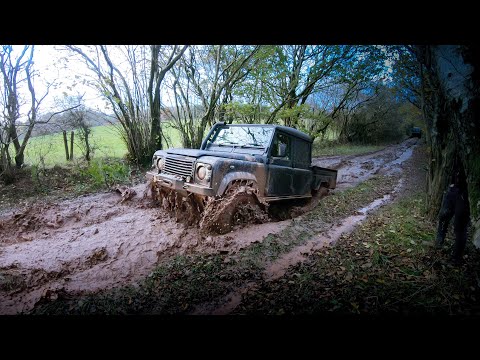 RED LANE, EXTREME MUD!! + STRATA FLORIDA, Land Rover Defender 90/110/130 & Discovery 2, 4X4 OFF-ROAD