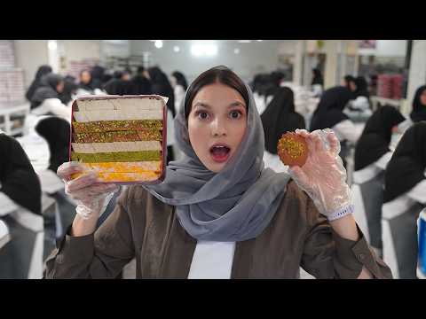 I WENT INSIDE A CANDY FACTORY IN IRAN 🇮🇷 | How do they work?