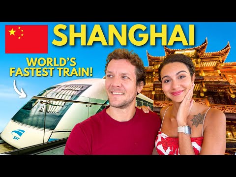 China Has Surprised Us! 🇨🇳 Zhujiajiao & High Speed Trains (Shanghai)
