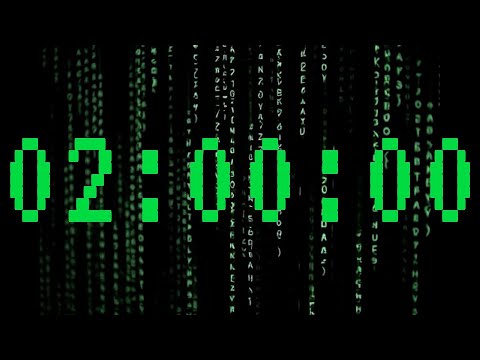 Enter the Matrix Countdown — 2 hours of pure digital suspense. Watch the code fall and time collapse