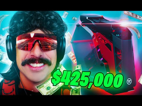 DrDisrespect’s NEW $425,000 PC is FINALLY HERE!