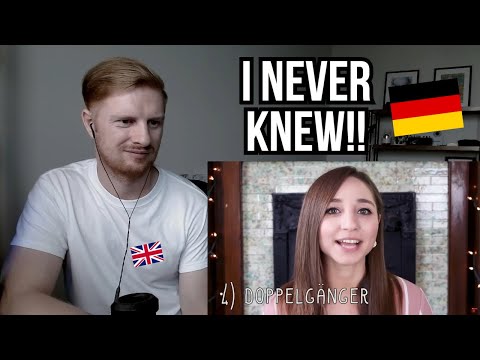 BRITISH REACTION To 20 German Words AMERICANS USE All The Time! & Their Real Meaning