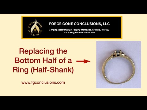 Replacing the Bottom Half of a Ring - Half Shank