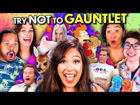 Izzy Takes The Try Not To Gauntlet Challenge! | React