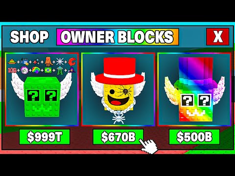 Starting Over But I Can Buy OWNER Lucky Blocks!