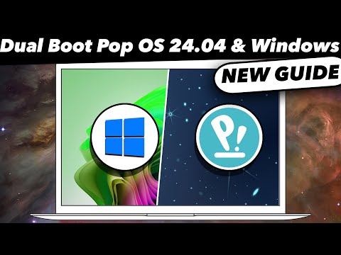 How to Dual Boot POP OS 24.04 LTS and Windows 11 (NEW WAY)