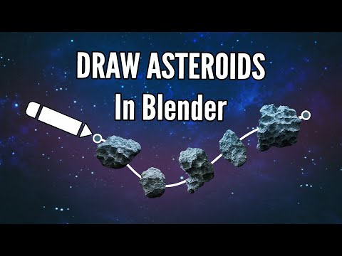 Geometry Nodes Tutorial: Create Asteroids!