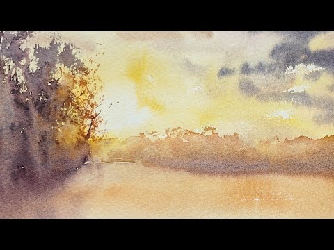 How to make your watercolours brighter!