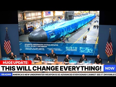 America’s New Underwater Weapon Is So Advanced Even Sonar Cannot See It INVISIBLE