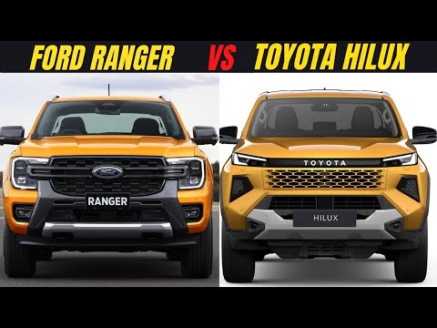 Toyota Hilux 2026 vs. Ford Ranger 2026 – Der ultimative Pick-up Showdown!